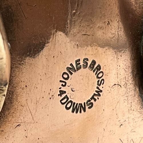 VICTORIAN COPPER COOKING POT LARGE CHAMPAGNE BATH BY JONES BROTHERS - ADDITIONAL PHOTO 5