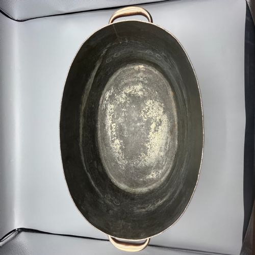 VICTORIAN COPPER COOKING POT LARGE CHAMPAGNE BATH BY JONES BROTHERS - ADDITIONAL PHOTO 15