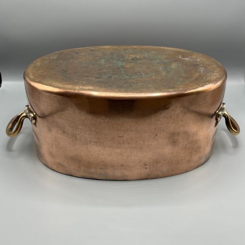 VICTORIAN COPPER COOKING POT LARGE CHAMPAGNE BATH BY JONES BROTHERS - ADDITIONAL PHOTO 17