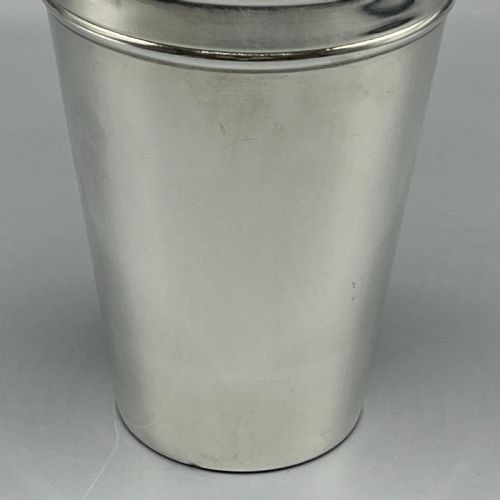 ART DECO SILVER PLATED COCKTAIL SHAKER BY WILLIAM SUCKLING - ADDITIONAL PHOTO 6