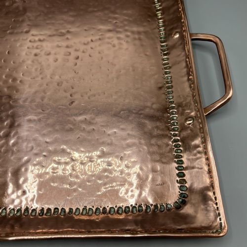JOHN PEARSON NEWLYN COPPER SERVING TRAY - ADDITIONAL PHOTO 8