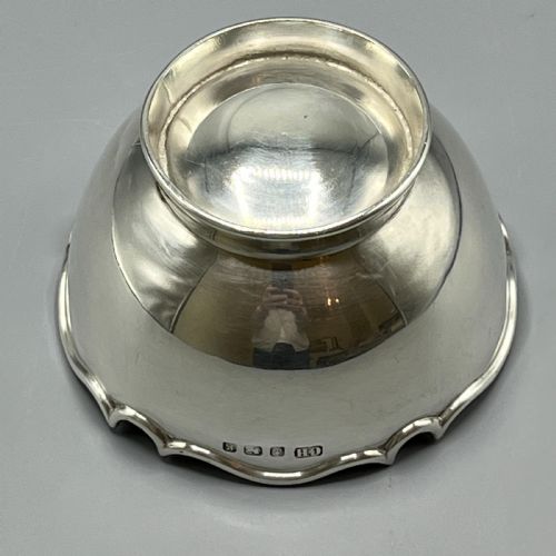 EDWARDIAN STERLING SILVER SUGAR BOWL HALLMARKED 1906 - ADDITIONAL PHOTO 11