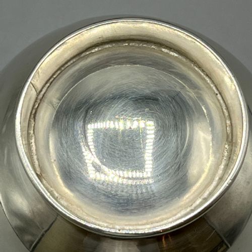 EDWARDIAN STERLING SILVER SUGAR BOWL HALLMARKED 1906 - ADDITIONAL PHOTO 12