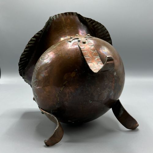 ARTS CRAFTS SOLID COPPER JARDINIERE PLANTER - ADDITIONAL PHOTO 22
