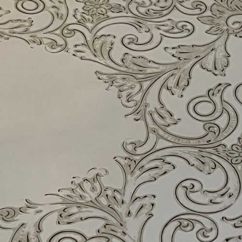 EDWARDIAN SILVER PLATED FOOTED SERVING TRAY - ADDITIONAL PHOTO 12