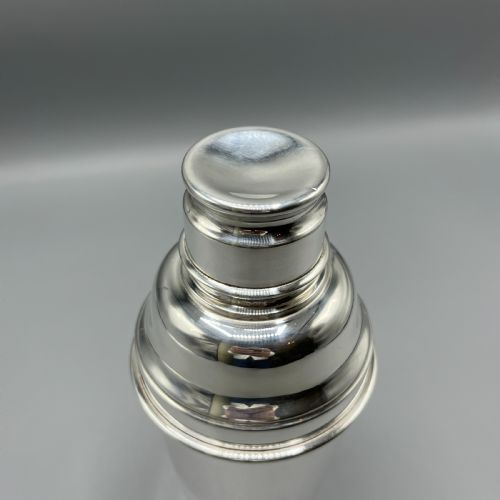ART DECO SILVER PLATED COCKTAIL SHAKER - ADDITIONAL PHOTO 10