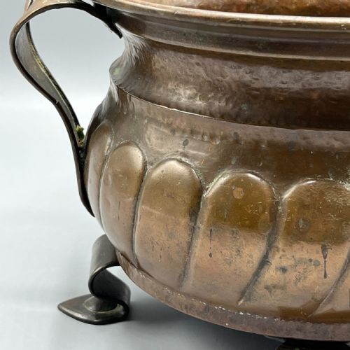 ARTS CRAFTS SOLID COPPER JARDINIERE INDOOR PLANTER - ADDITIONAL PHOTO 12