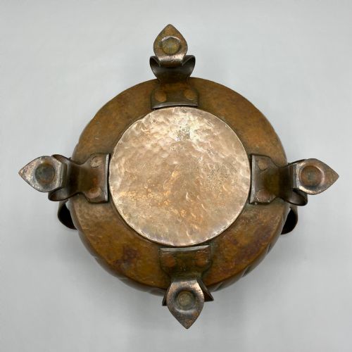 ARTS CRAFTS SOLID COPPER JARDINIERE INDOOR PLANTER - ADDITIONAL PHOTO 16