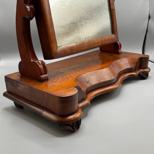 LARGE VICTORIAN MAHOGANY DRESSING TABLE MIRROR - ADDITIONAL PHOTO 7