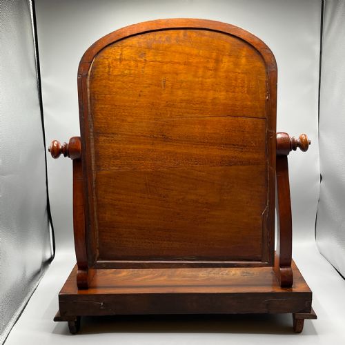 LARGE VICTORIAN MAHOGANY DRESSING TABLE MIRROR - ADDITIONAL PHOTO 16