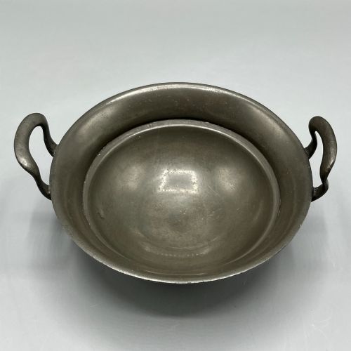 LIBERTY CO PEWTER PORRINGER BOWL OR SUGAR BASIN WITH CABOCHONS TUDRIC 03 - ADDITIONAL PHOTO 9