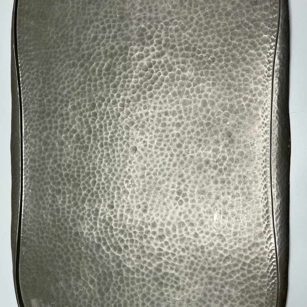 Liberty & Co Tudric Arts & Crafts Solid English Pewter Serving Tray View IX