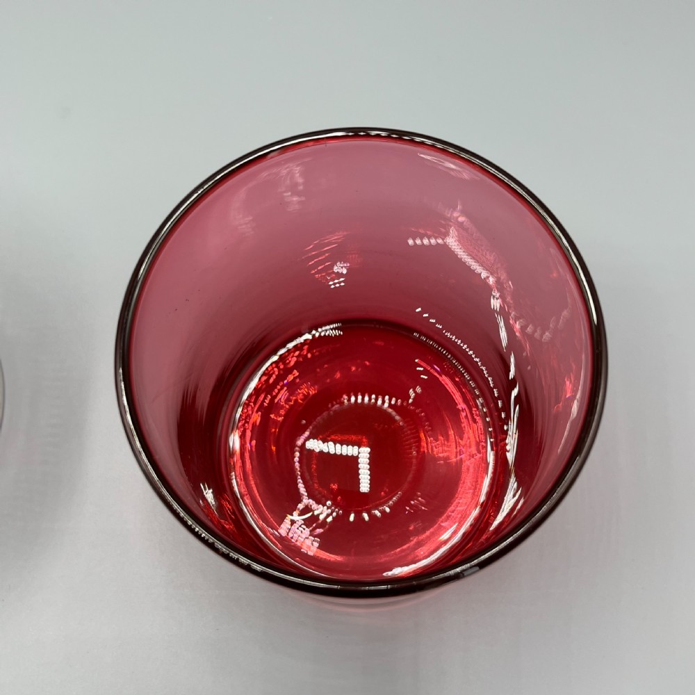 Edwardian Quality Silver Plated Marmalade Preserve Pot with Cranberry Glass Liner View XI