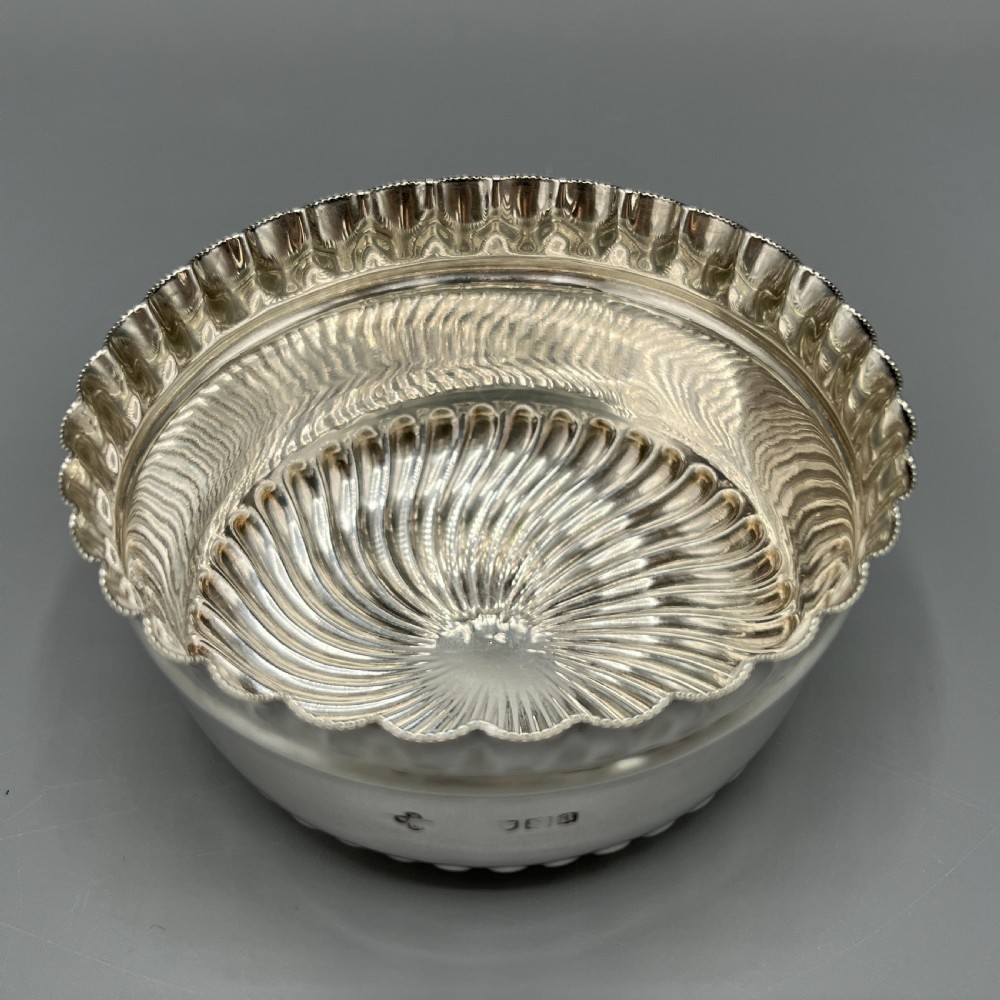 Victorian Solid Sterling Silver Cream Jug & Sugar Bowl Set View XIV