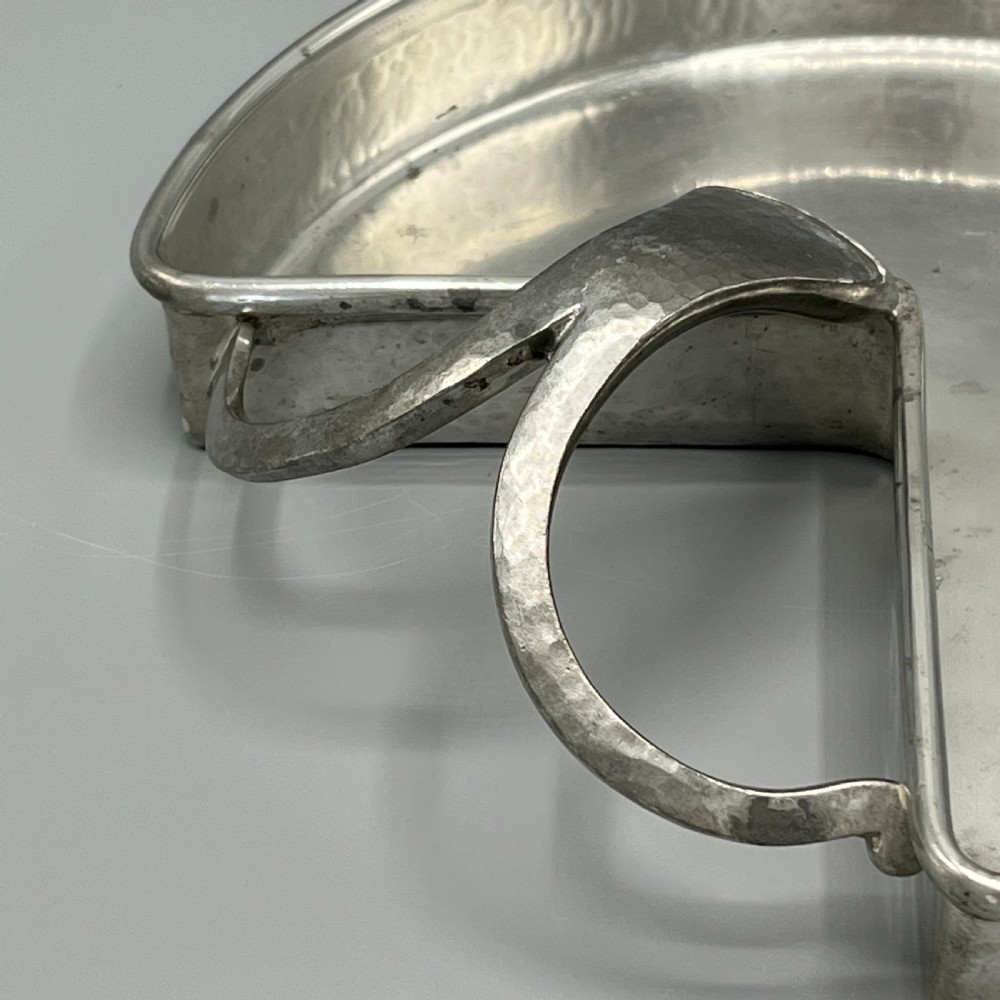 Liberty & Co Pewter Hors d'Oeuvre Serving Dish View VIII