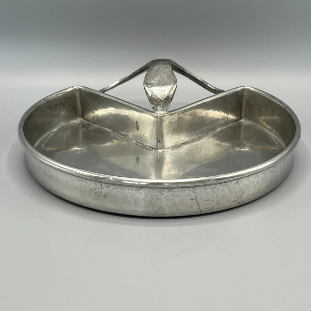 Liberty & Co Pewter Hors d'Oeuvre Serving Dish View IX