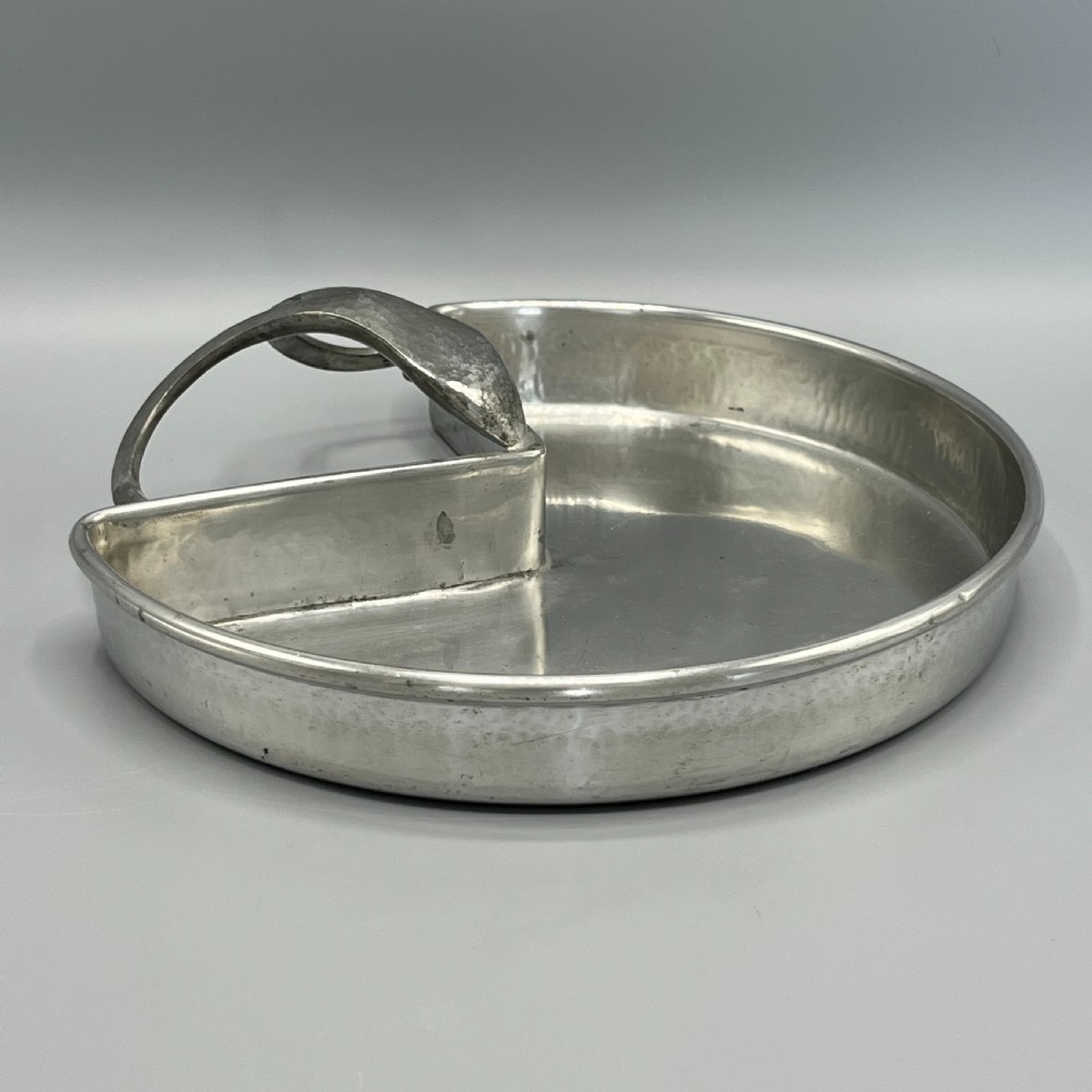 Liberty & Co Pewter Hors d'Oeuvre Serving Dish View X