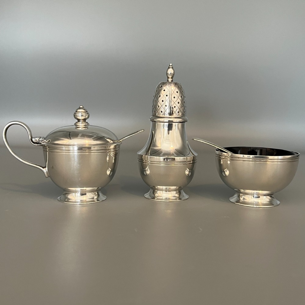 Silver Plated Condiment Set by Roberts & Belk View II