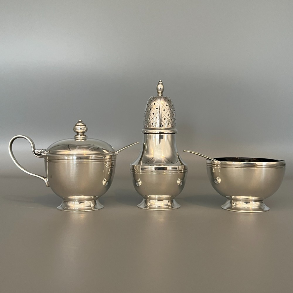 Silver Plated Condiment Set by Roberts & Belk View III