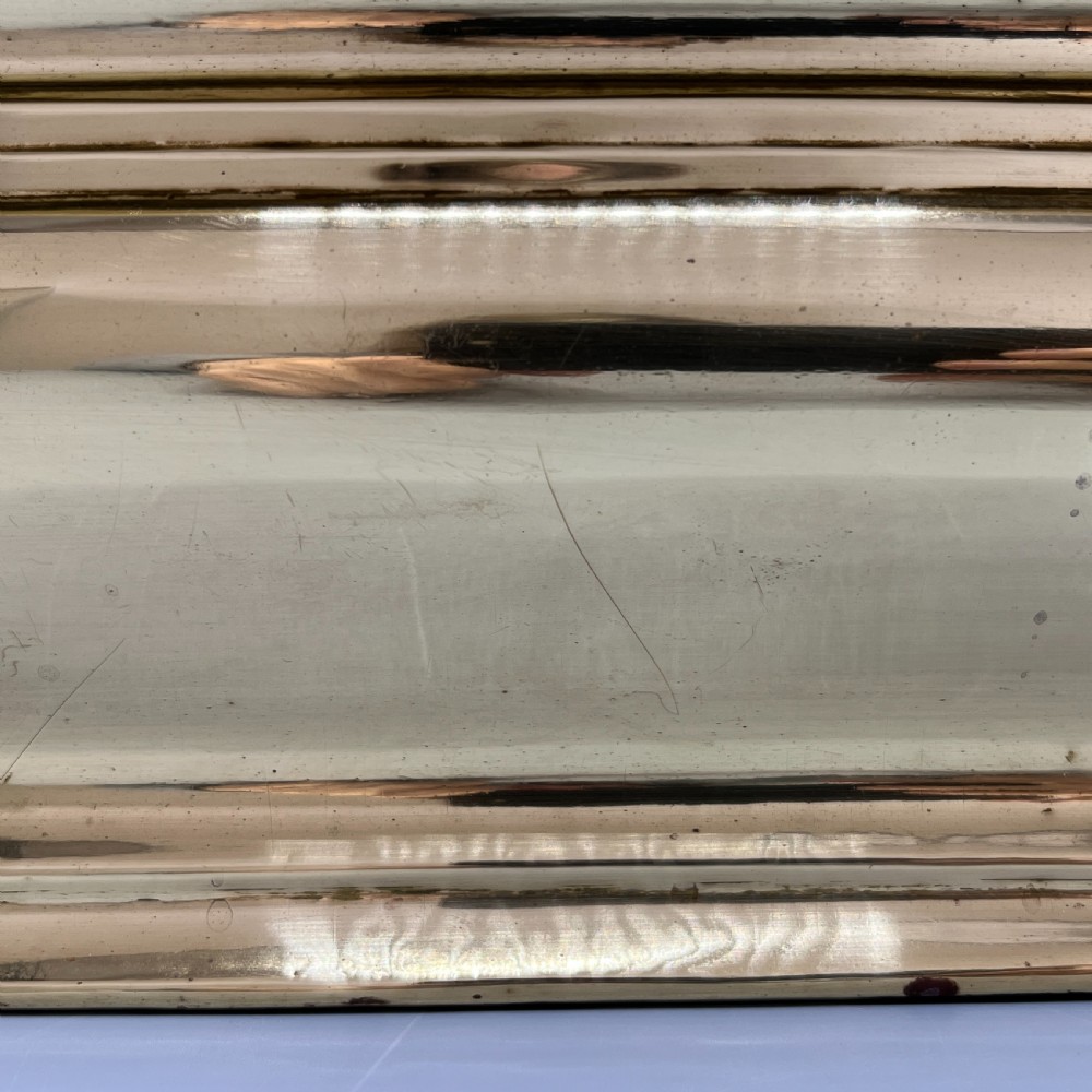 Edwardian Solid Brass Windowsill Planter Trough View VIII