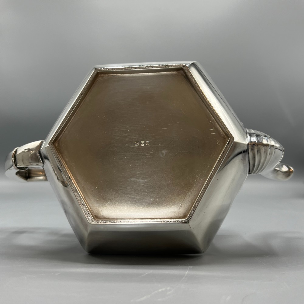 WMF Silver Plated Tea Tray Teapot Sugar Bowl & Cream Jug Tea Set View XXIV