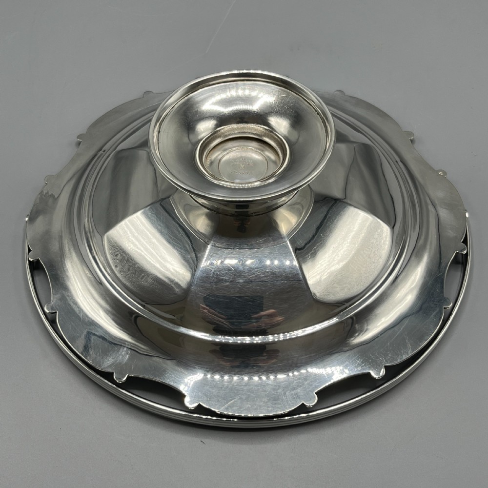 Silver Plated Cake / Fruit Basket by Mappin & Webb c1920 View XIX
