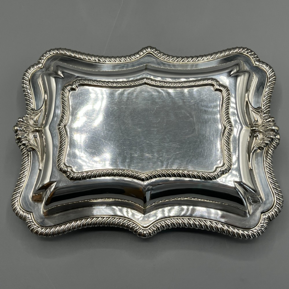 Quality Silver Plated Entree Dish by Hawksworth Eyre & Co View VI