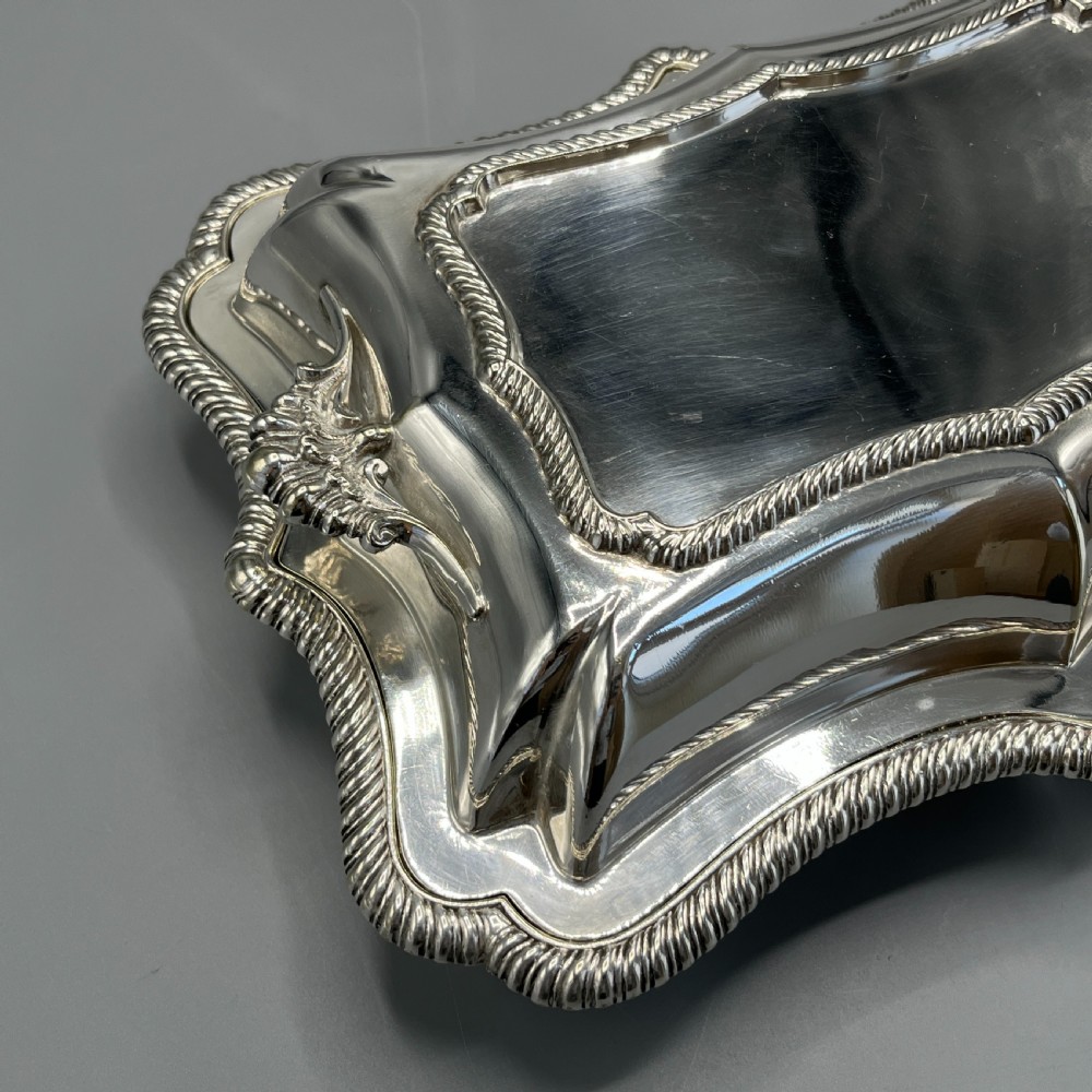 Quality Silver Plated Entree Dish by Hawksworth Eyre & Co View VII
