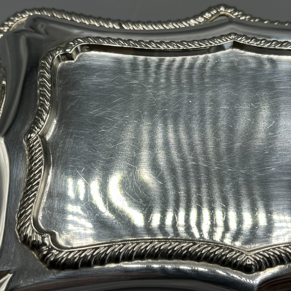 Quality Silver Plated Entree Dish by Hawksworth Eyre & Co View XI
