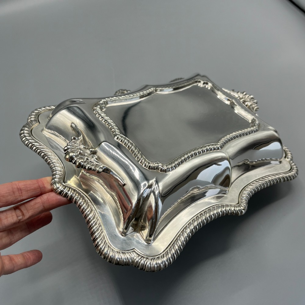 Quality Silver Plated Entree Dish by Hawksworth Eyre & Co View XIII