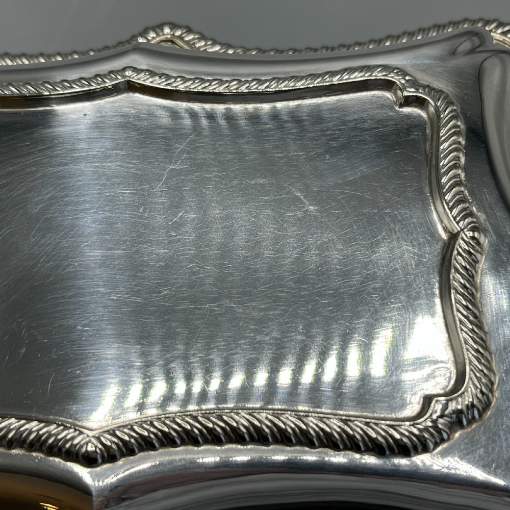 Quality Silver Plated Entree Dish by Hawksworth Eyre & Co View XV