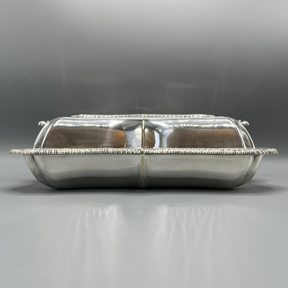 Quality Silver Plated Entree Dish by Hawksworth Eyre & Co View XVIII