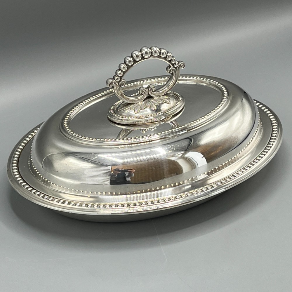 Victorian Silver Plated Entrée Dish by Francis Howard View IV