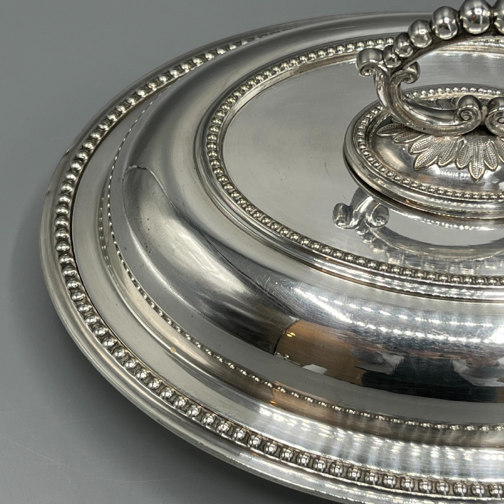 Victorian Silver Plated Entrée Dish by Francis Howard View VIII