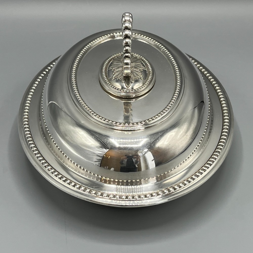 Victorian Silver Plated Entrée Dish by Francis Howard View IX