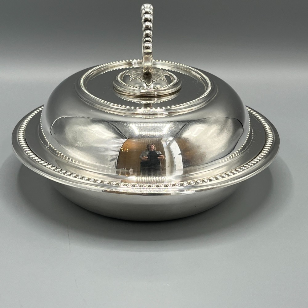Victorian Silver Plated Entrée Dish by Francis Howard View XI