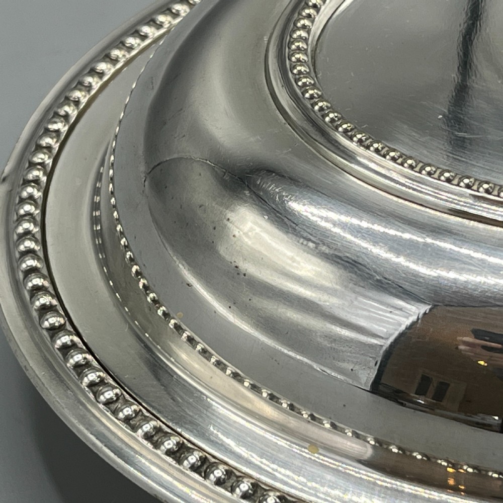 Victorian Silver Plated Entrée Dish by Francis Howard View XII