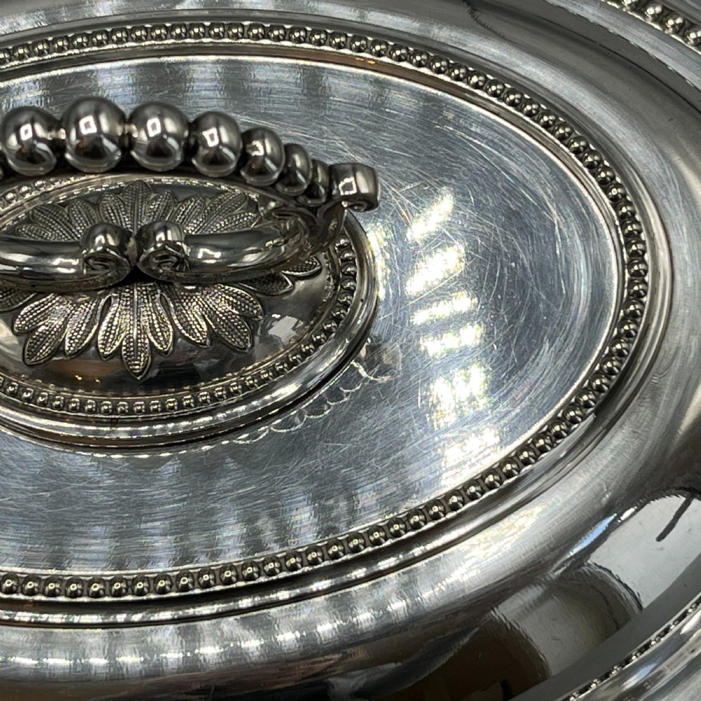 Victorian Silver Plated Entrée Dish by Francis Howard View XIV
