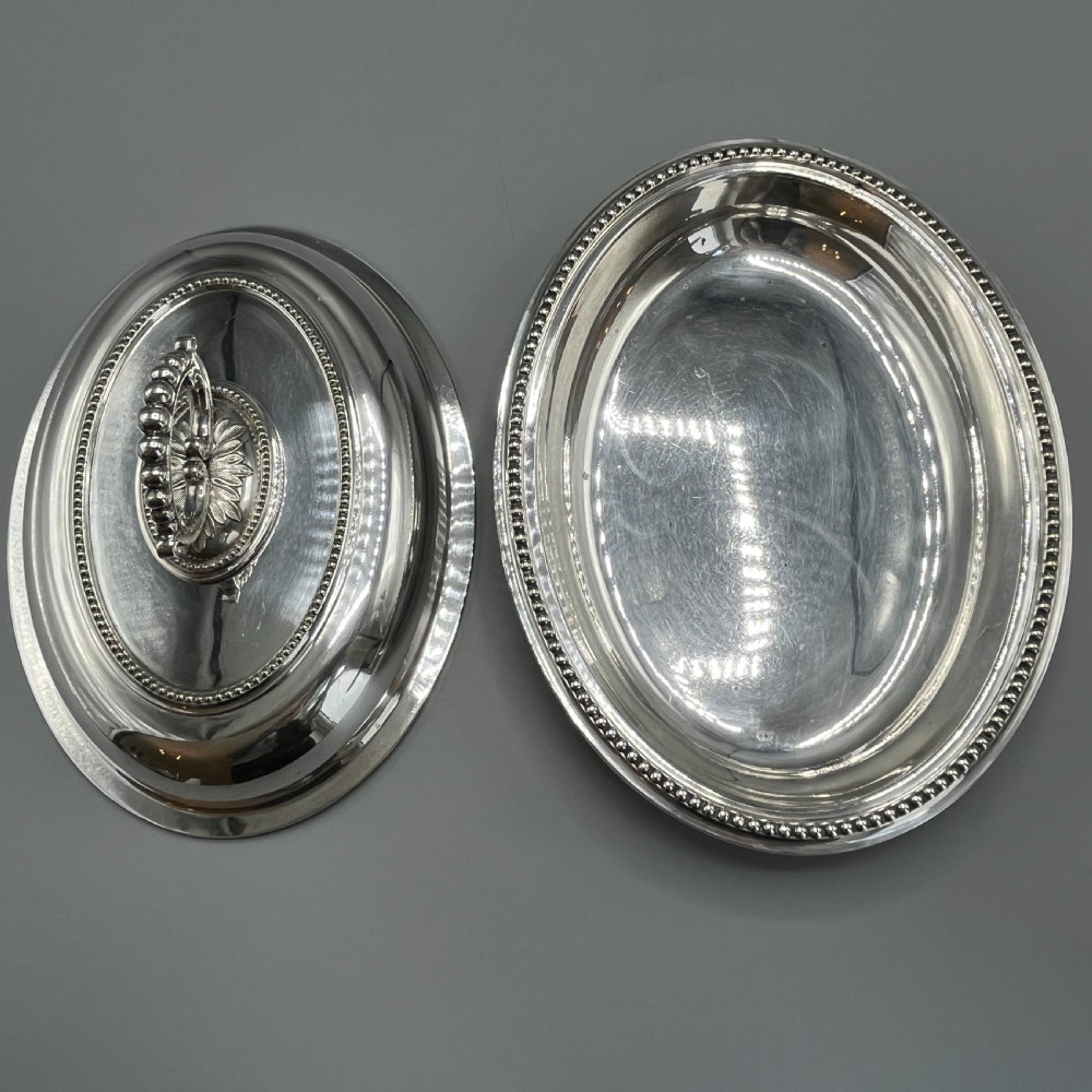 Victorian Silver Plated Entrée Dish by Francis Howard View XV