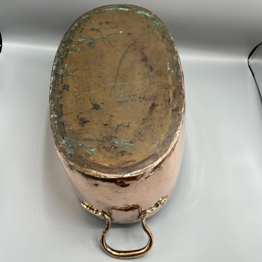 LARGE Victorian Copper Cooking Pot ~ Ideal Champagne Bath / Vasque View XXI