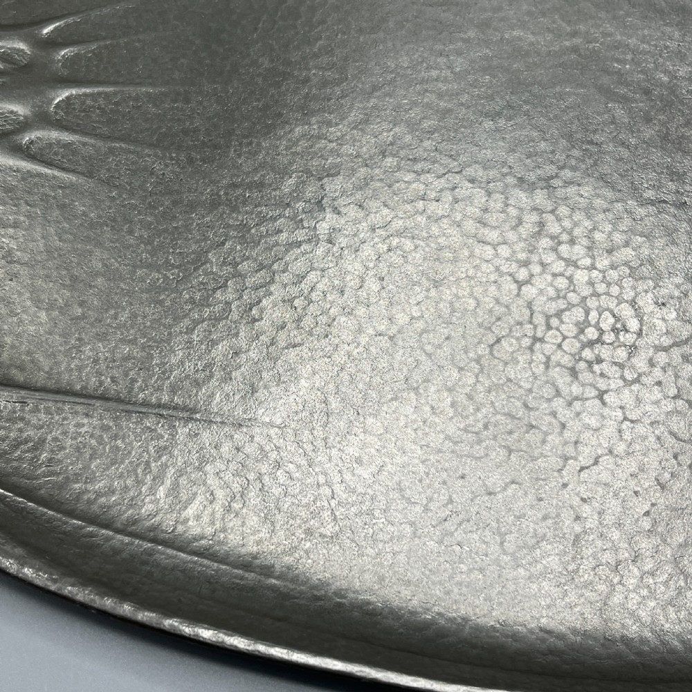 Art Nouveau Pewter Serving Tray by William Hutton & Sons View VIII