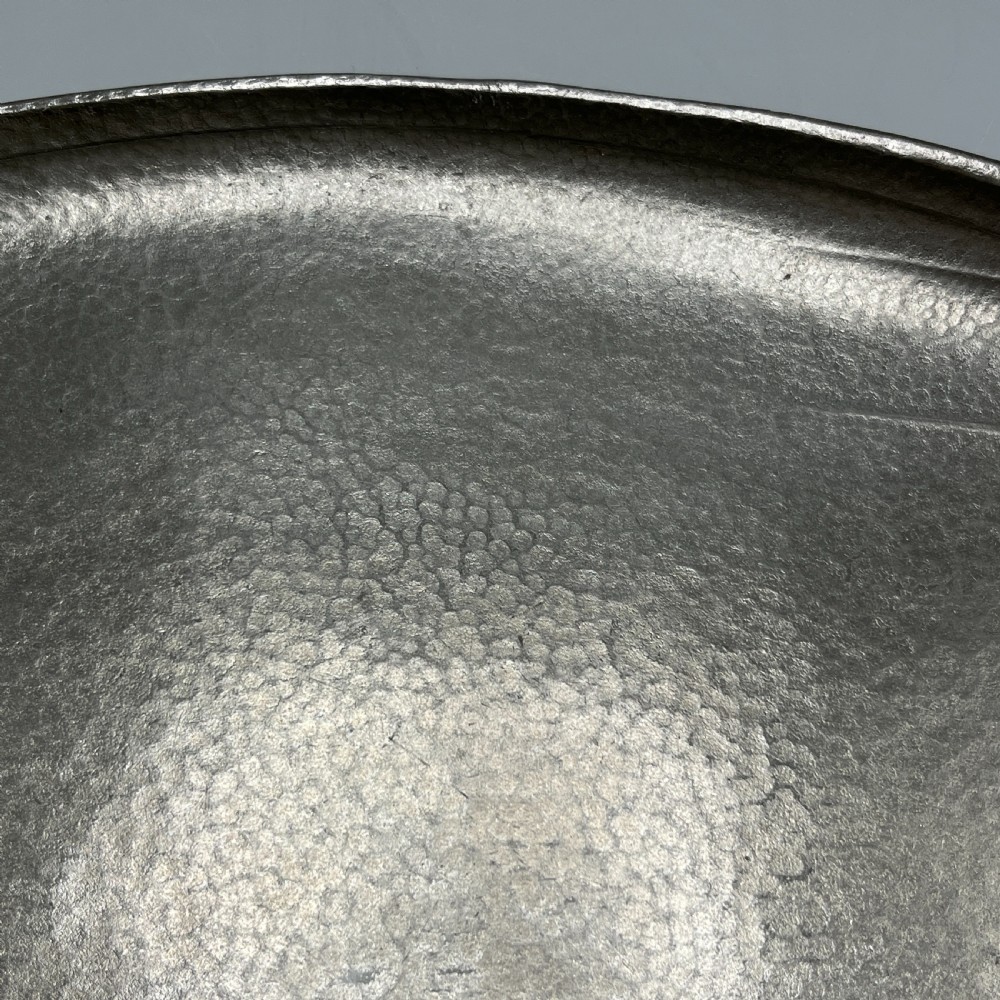 Art Nouveau Pewter Serving Tray by William Hutton & Sons View XVII