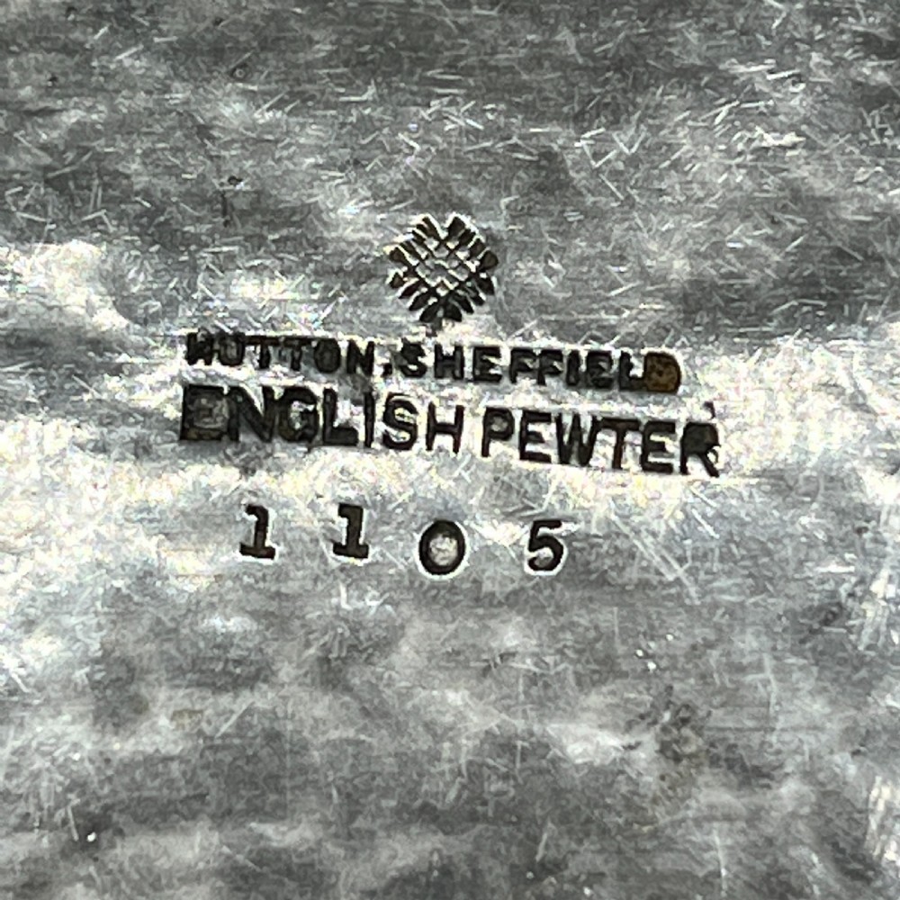 Art Nouveau Pewter Serving Tray by William Hutton & Sons View XVIII