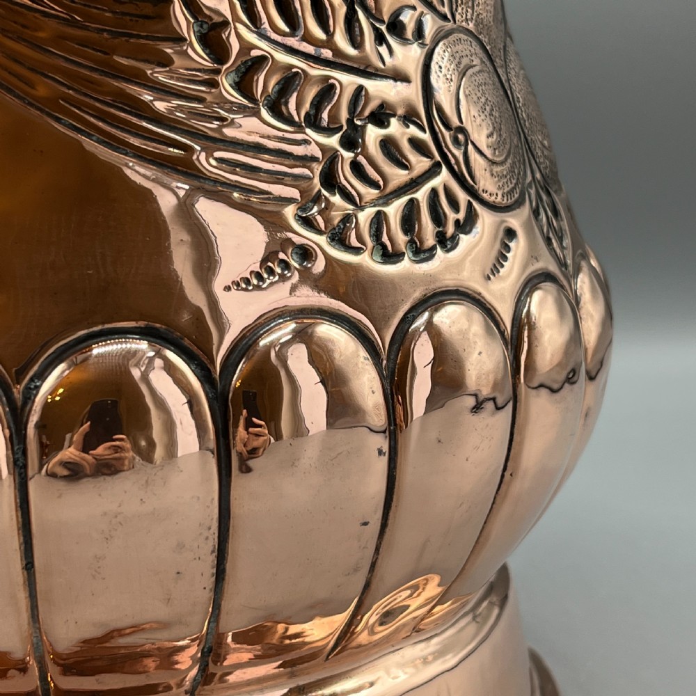 Victorian Copper Jardiniere Planter View VII