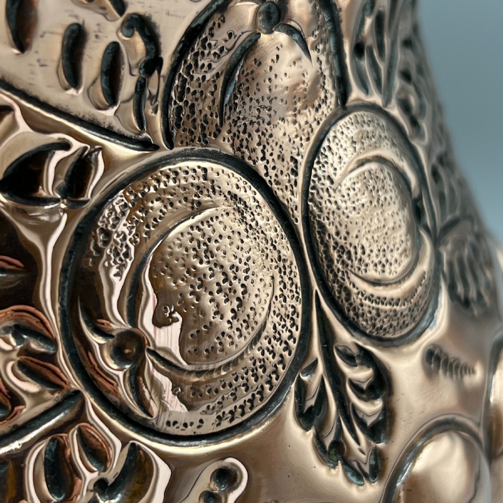 Victorian Copper Jardiniere Planter View VIII