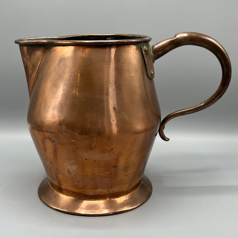 Large Georgian Copper Jug - 8 Pint / 1 Gallon