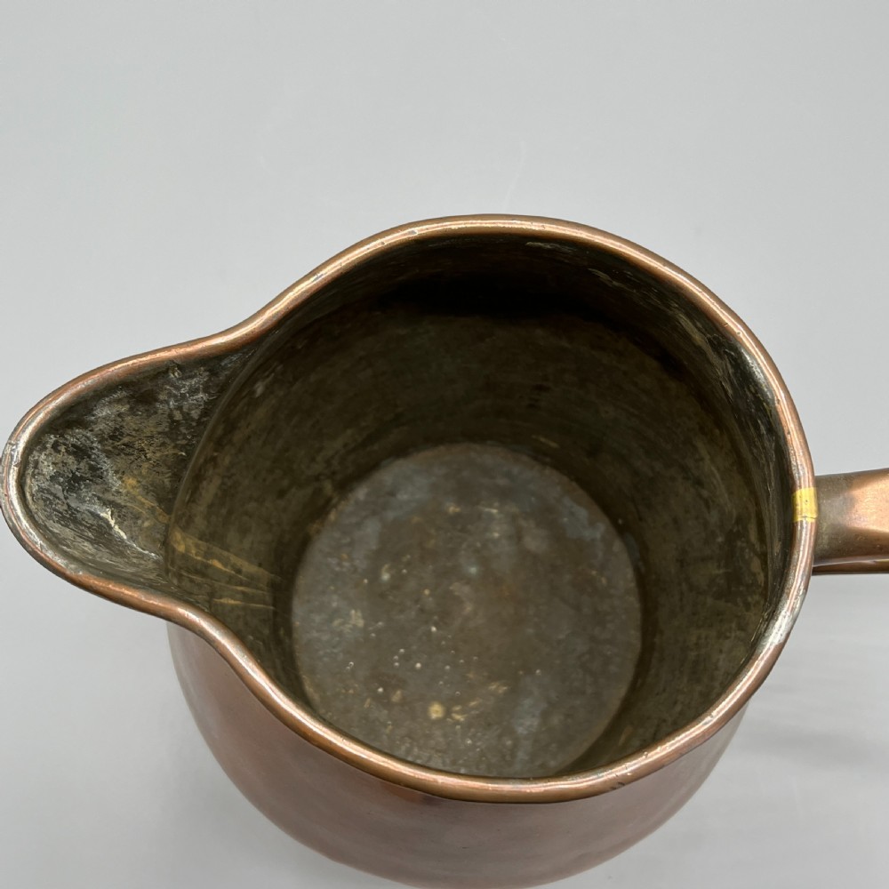Large Georgian Copper Jug - 8 Pint / 1 Gallon View XVI