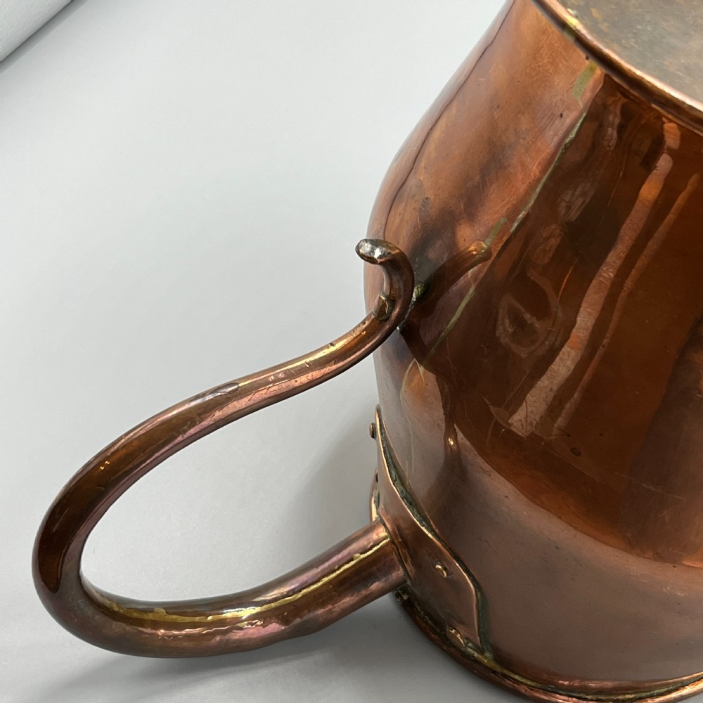 Large Georgian Copper Jug - 8 Pint / 1 Gallon View XXI