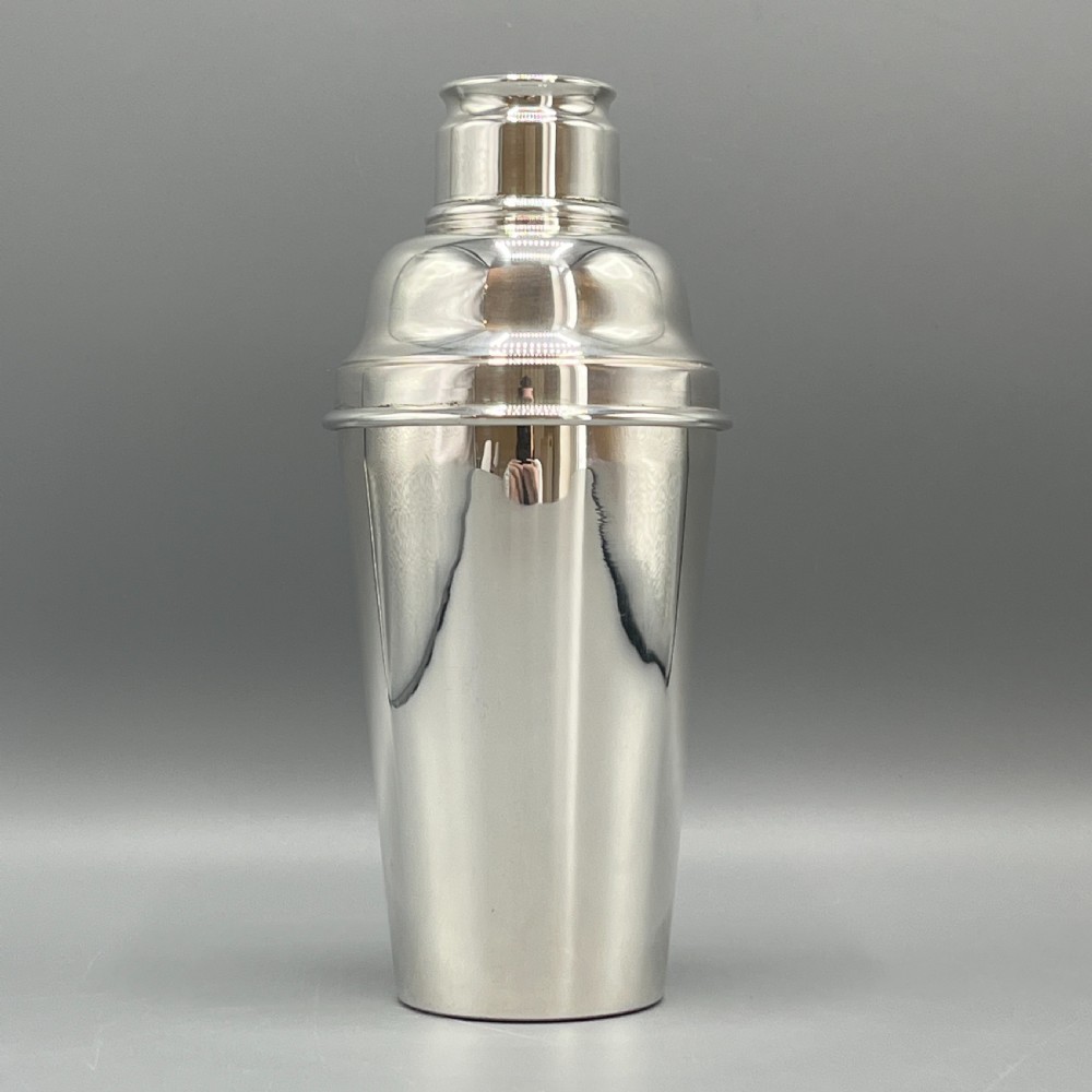 Art Deco English Silver Plated Cocktail Shaker View II