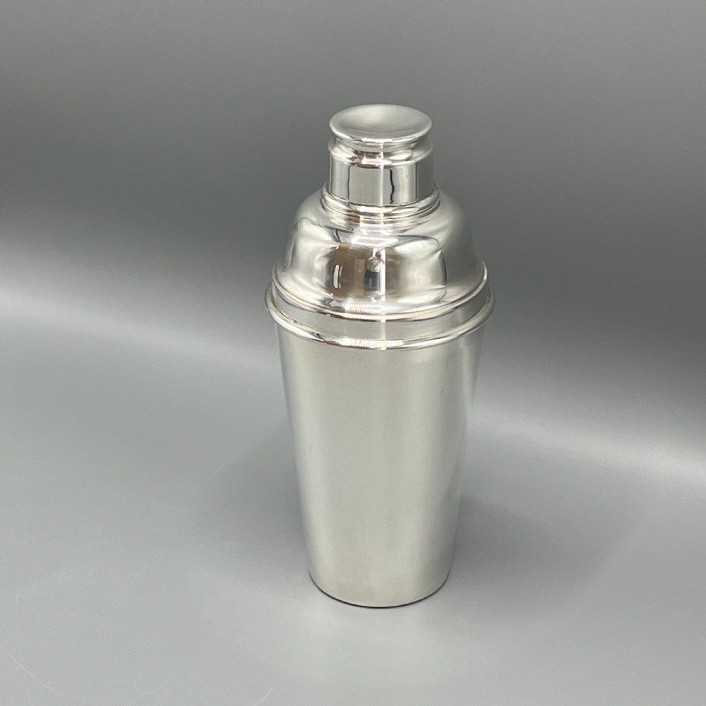 Art Deco English Silver Plated Cocktail Shaker View IV